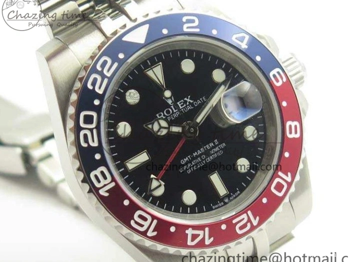0402 GMT-Master II 126710 BPF BLRO SS Black Dial On SS Jubilee Bracelet A Youthful 3483